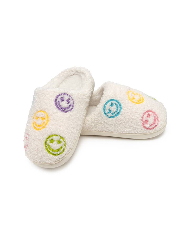 Indoor / Outdoor Slippers - Kids - Happy Faces