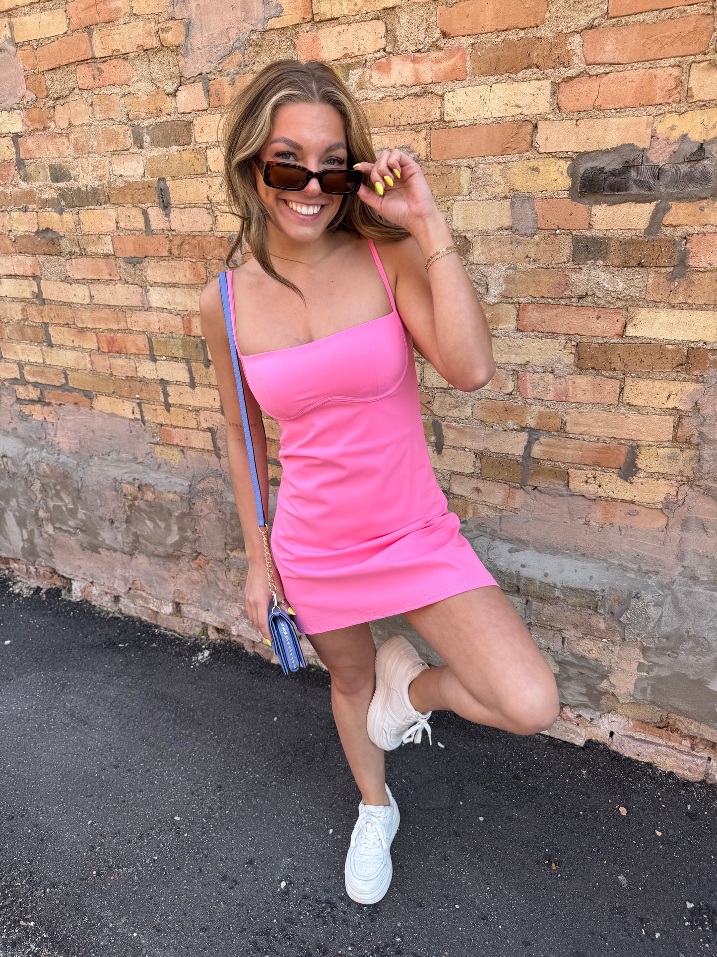 Sweetheart Dress - Pink