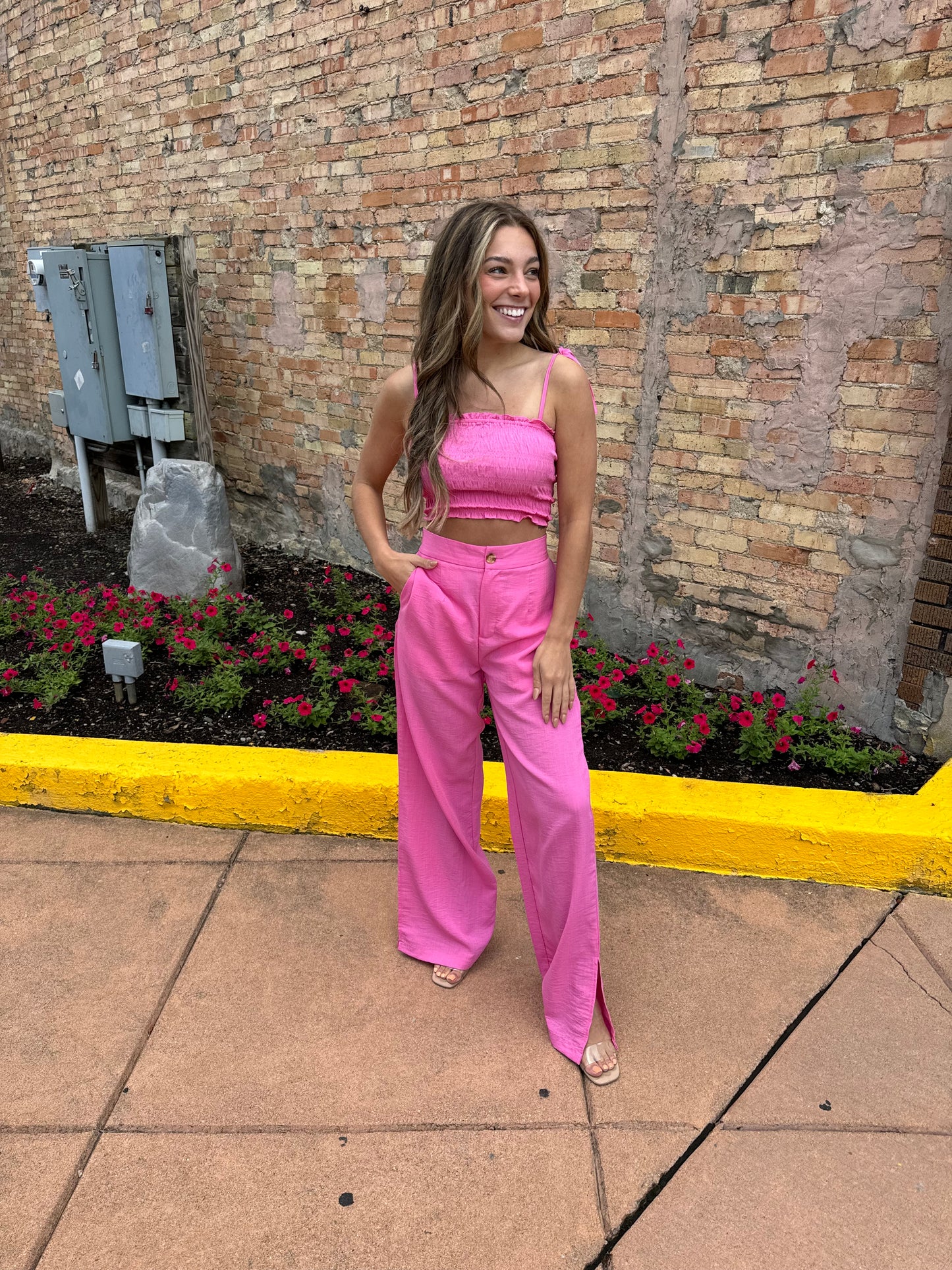 Brunch Date Pink Pants