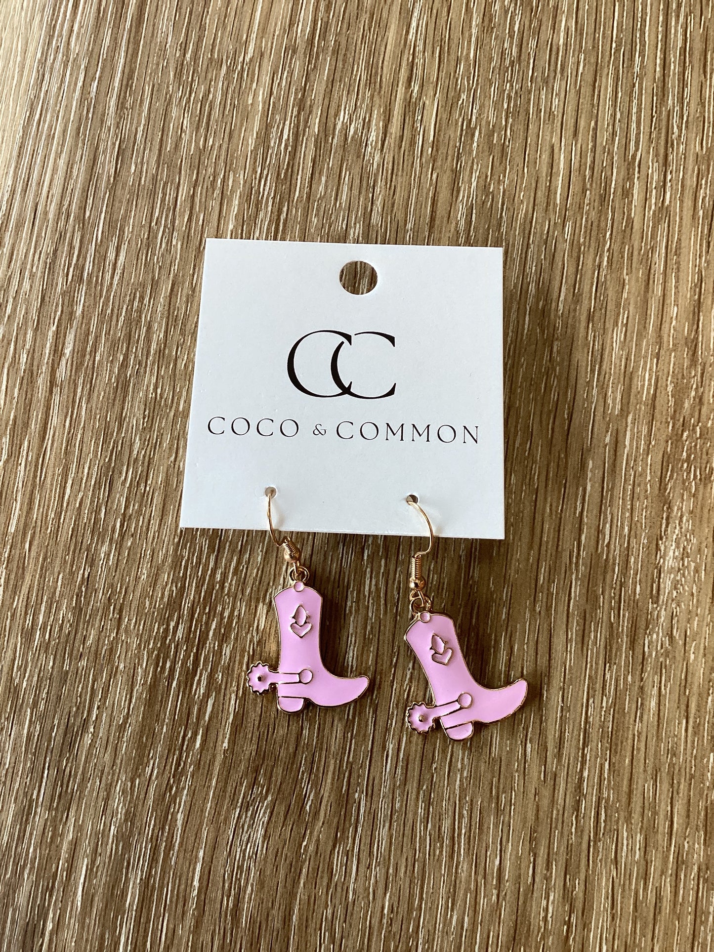 Cowgirl Boots Earrings