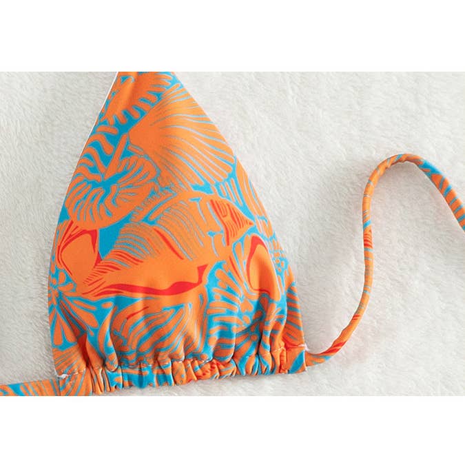 Alani Print Bikini Top