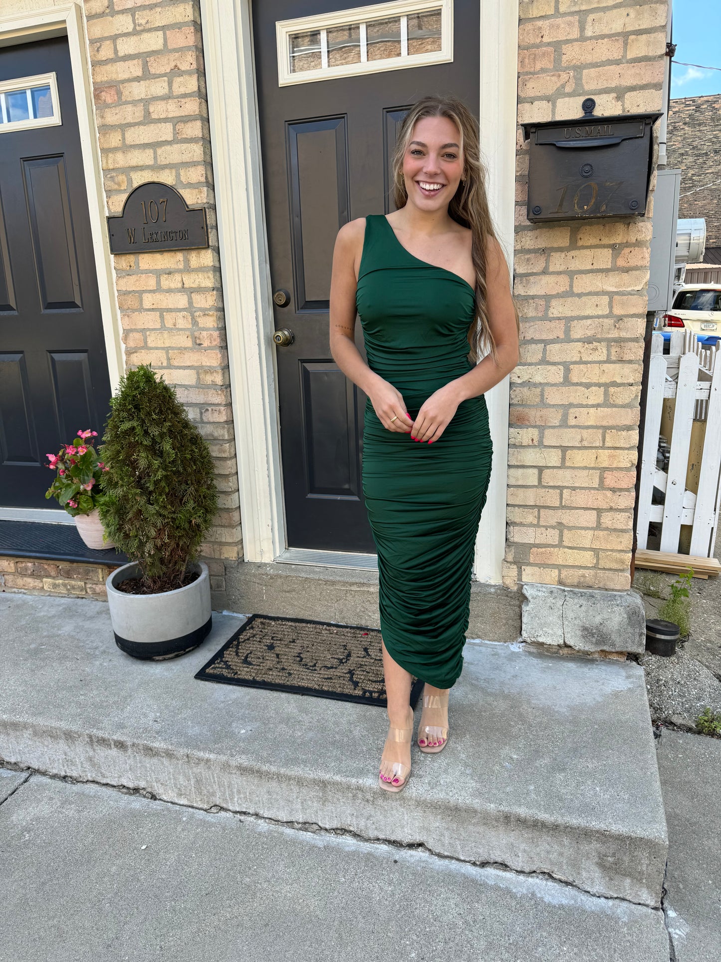 Emma Emerald Dress