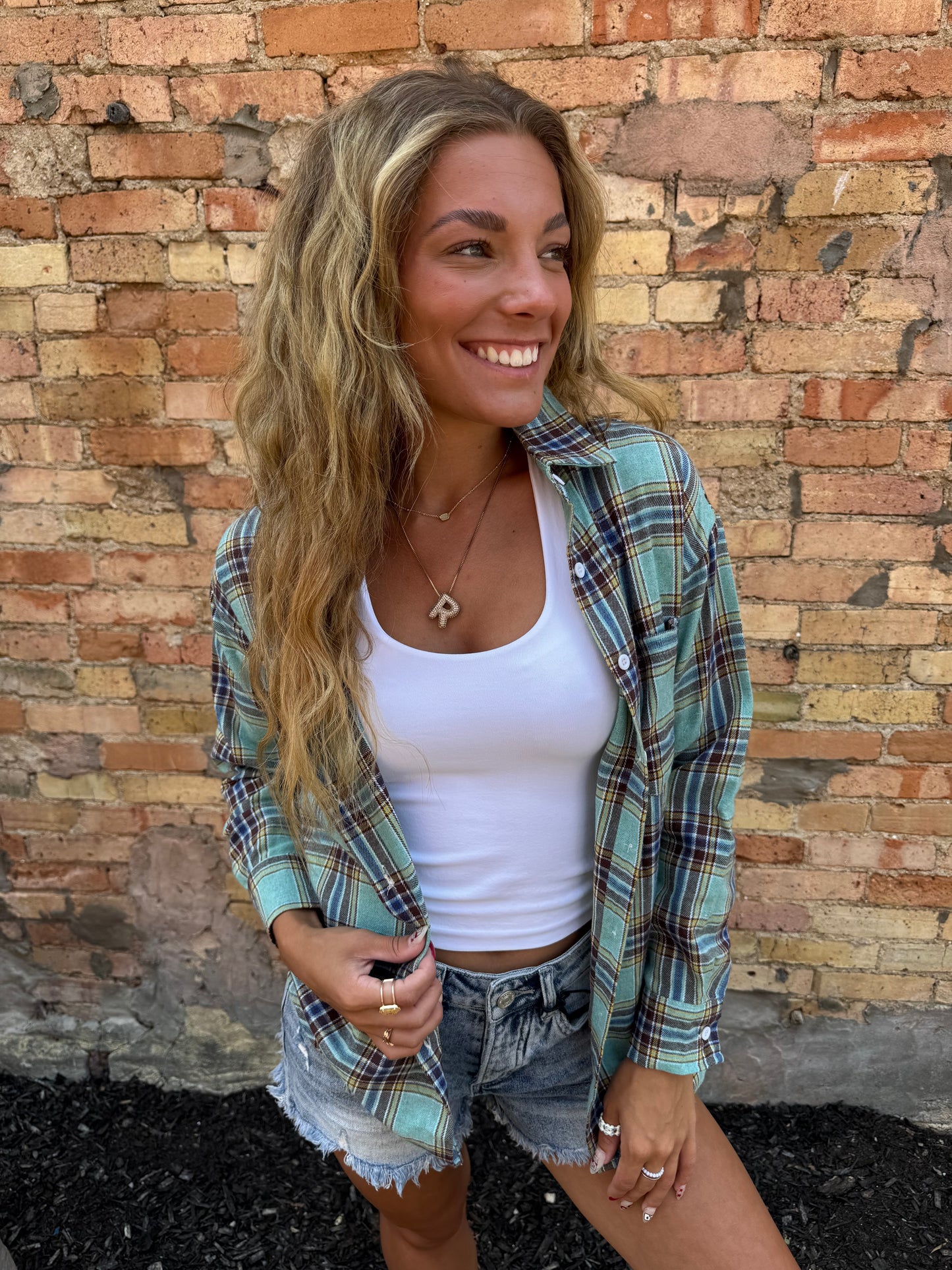 Evergreen Haze Flannel