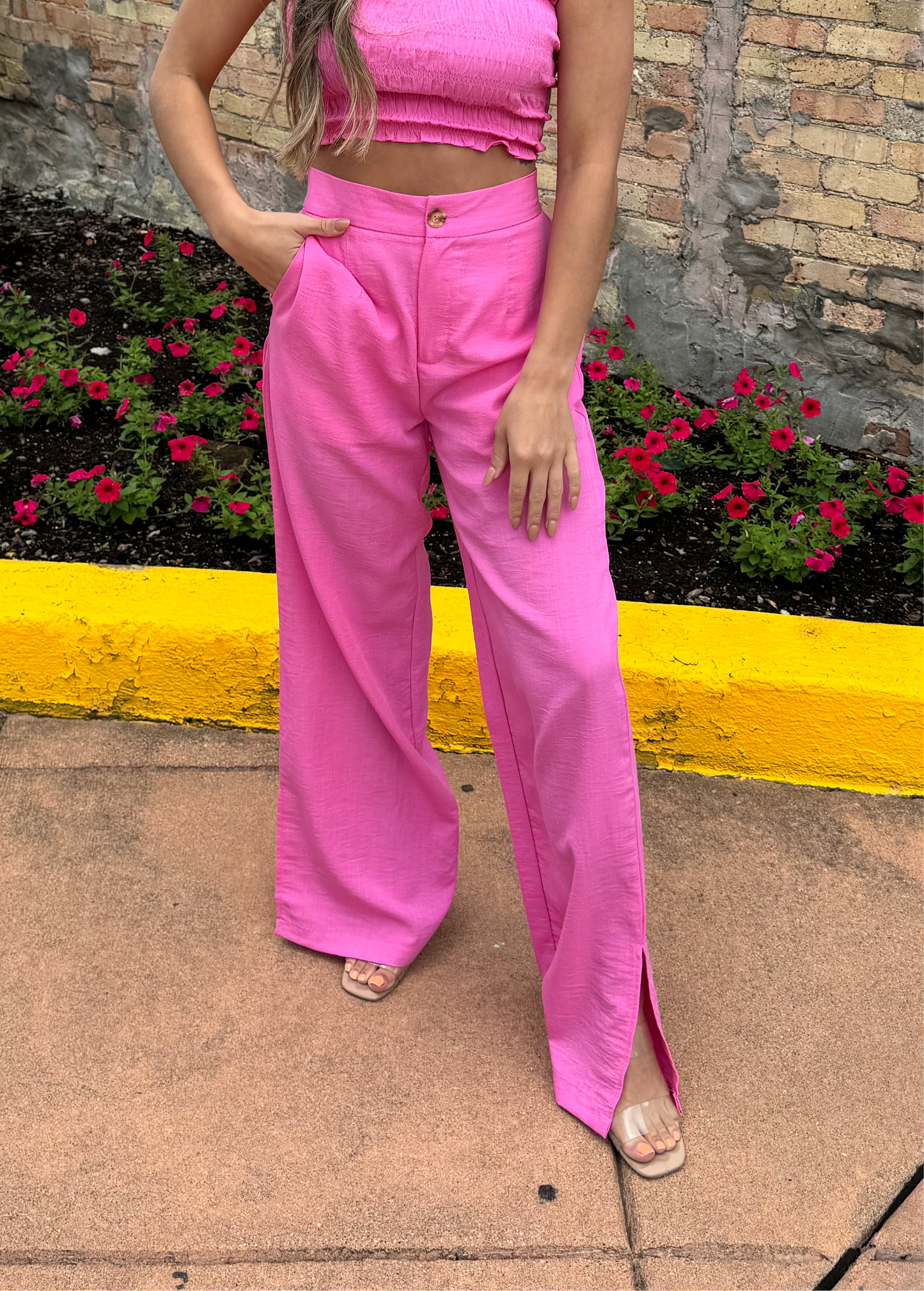 Brunch Date Pink Pants