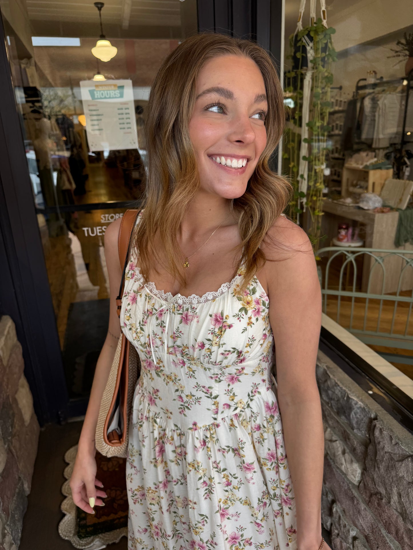 Petal & Promise Midi Dress