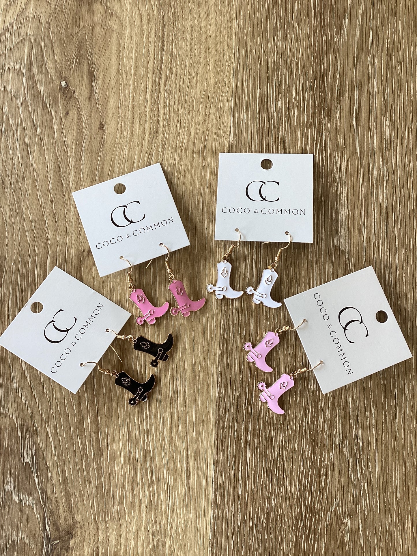 Cowgirl Boots Earrings