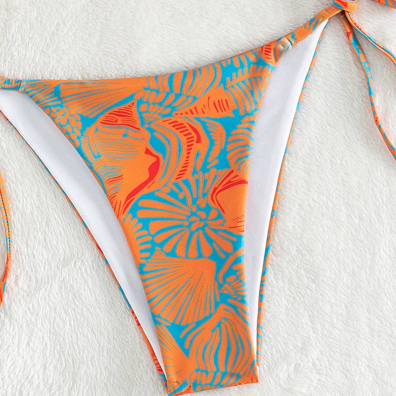 Alani Print Bikini Top