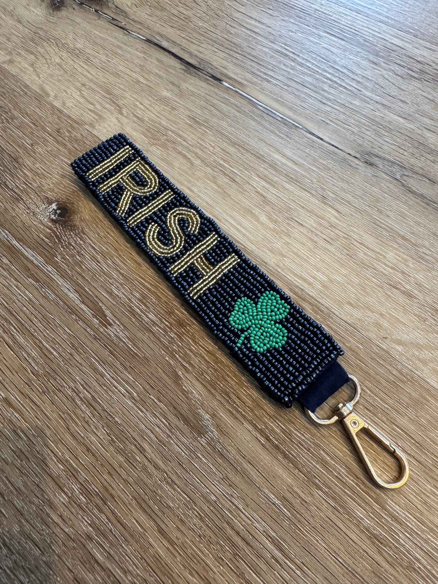 Irish Wristlet- Navy