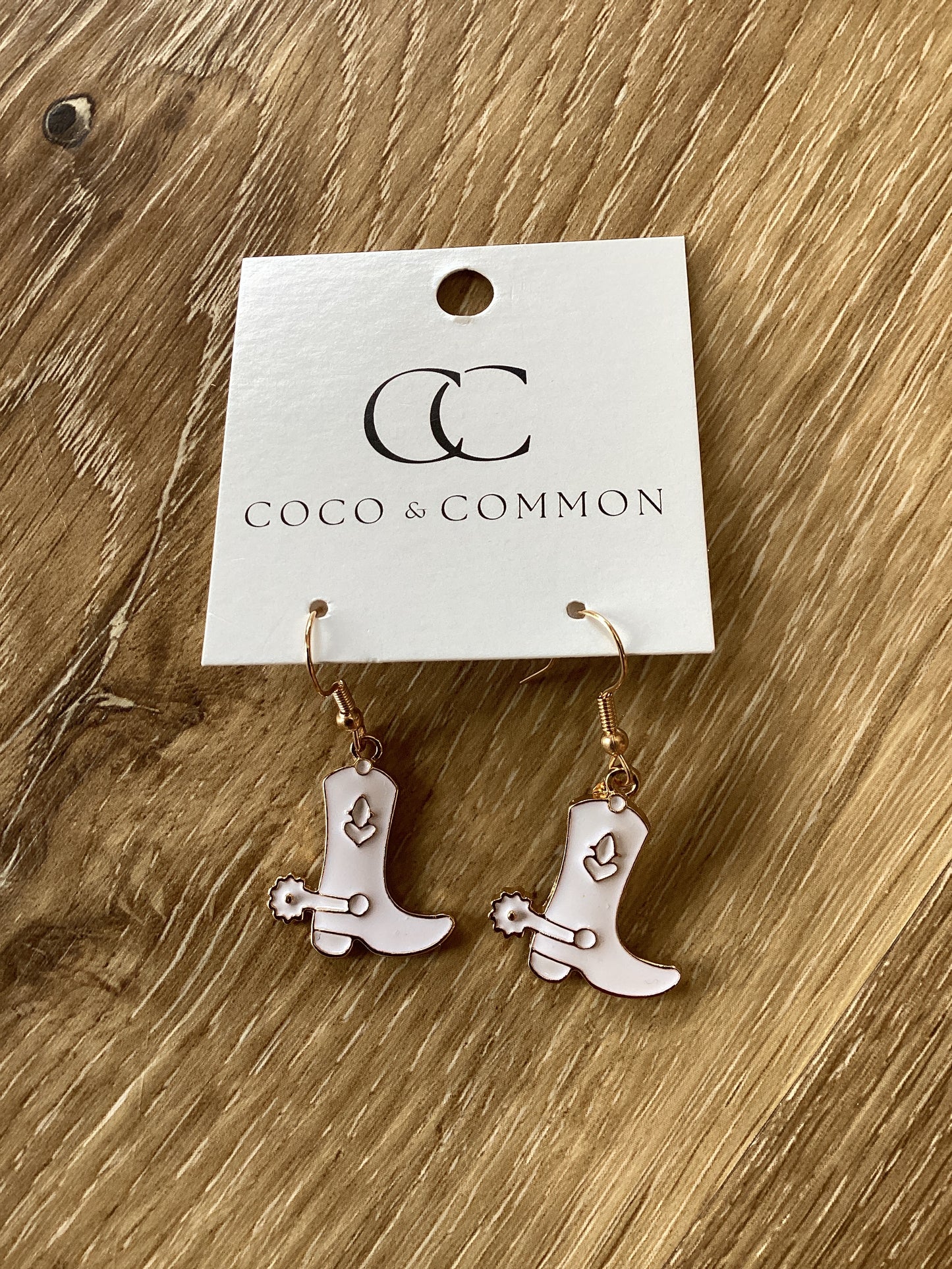 Cowgirl Boots Earrings
