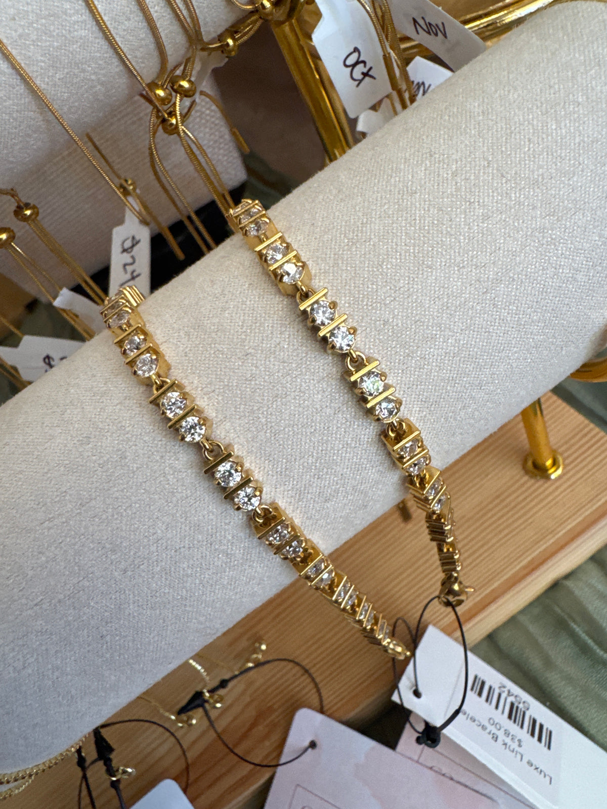 Luxe Link Tennis Bracelet