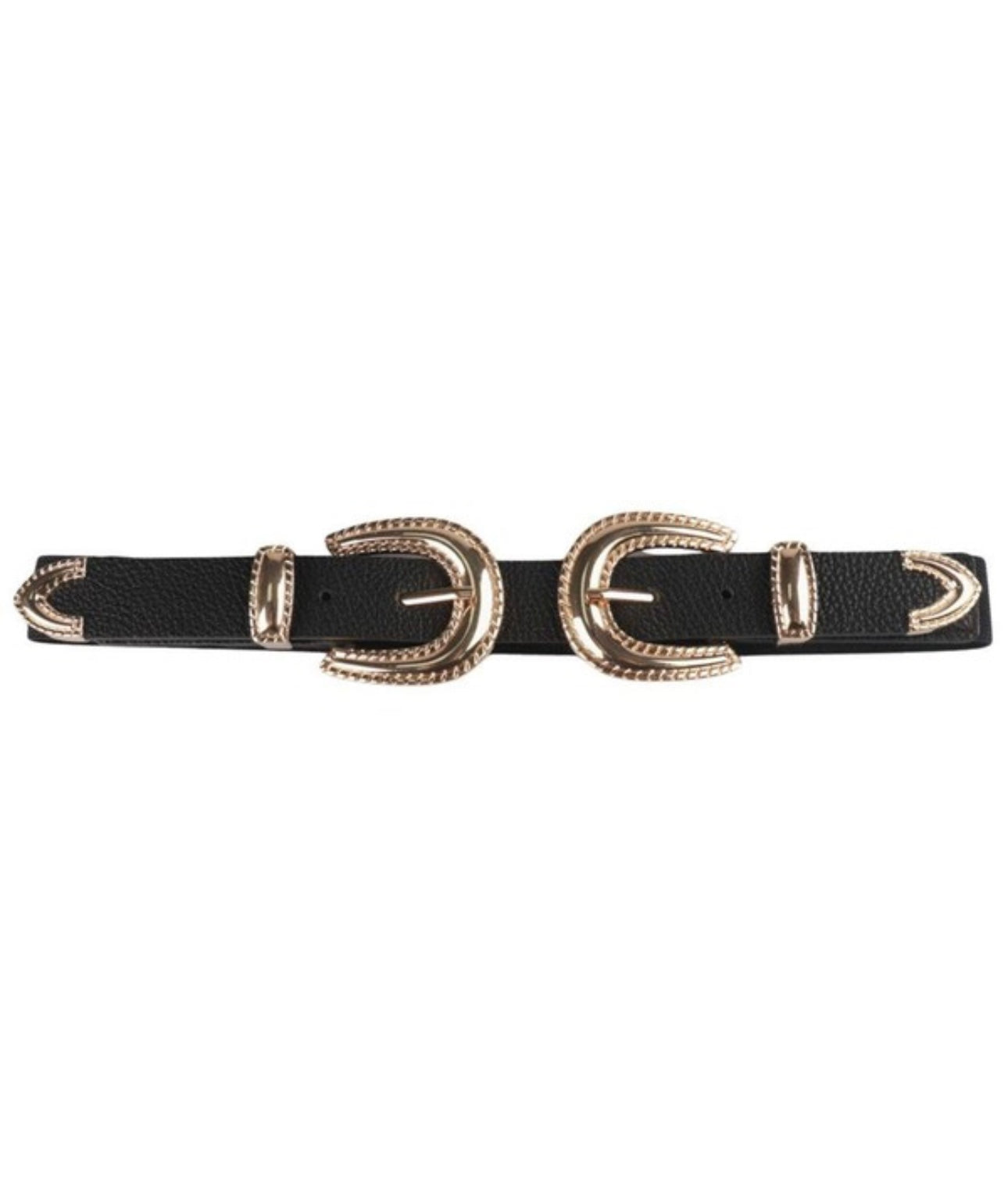 Giddy Up Double Buckle Belt