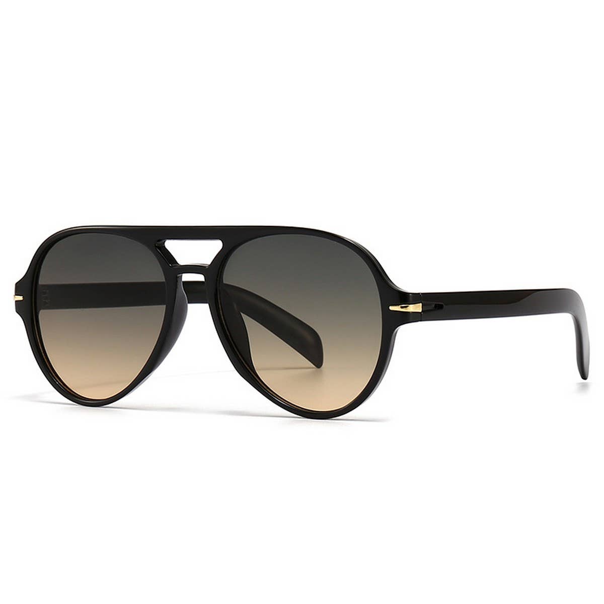 STREET STYLE AVIATORS: Black/Grey