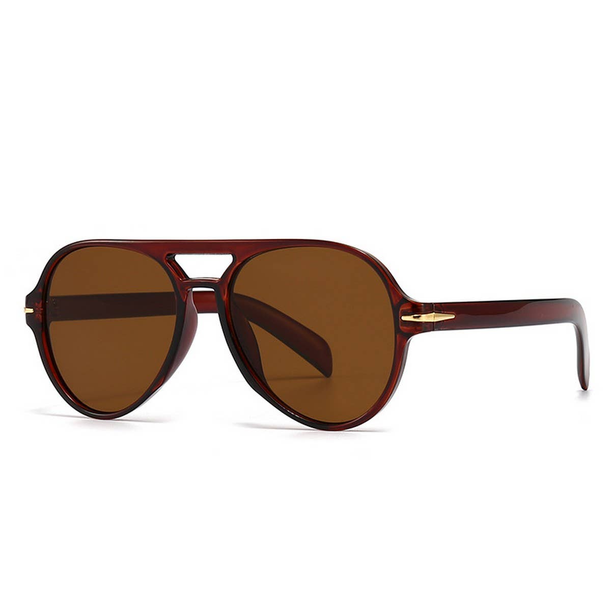 STREET STYLE AVIATORS: Brown