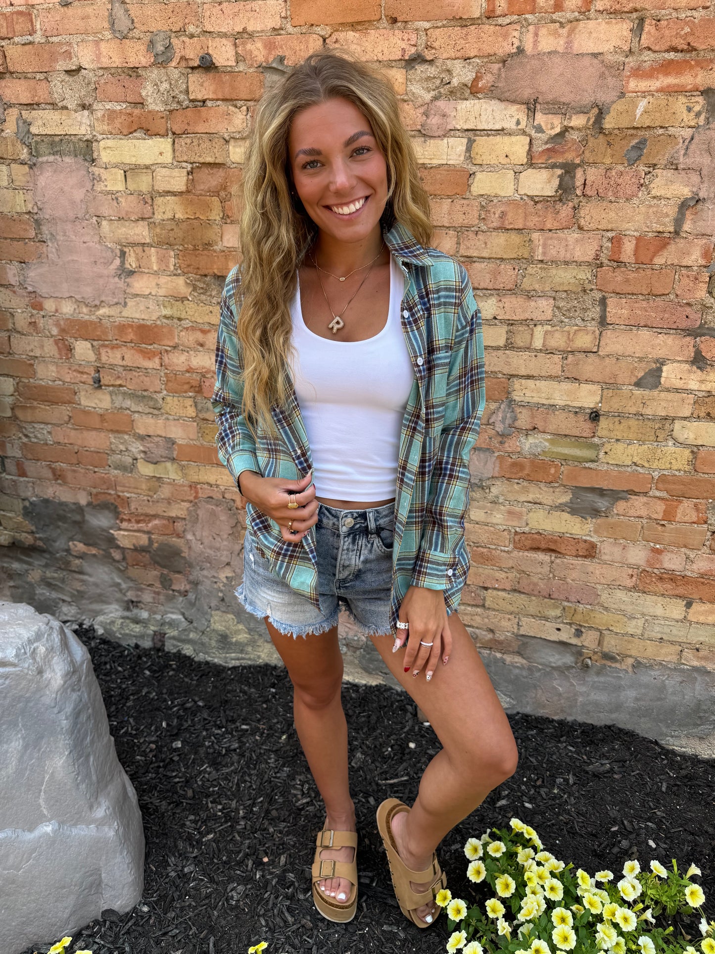 Evergreen Haze Flannel