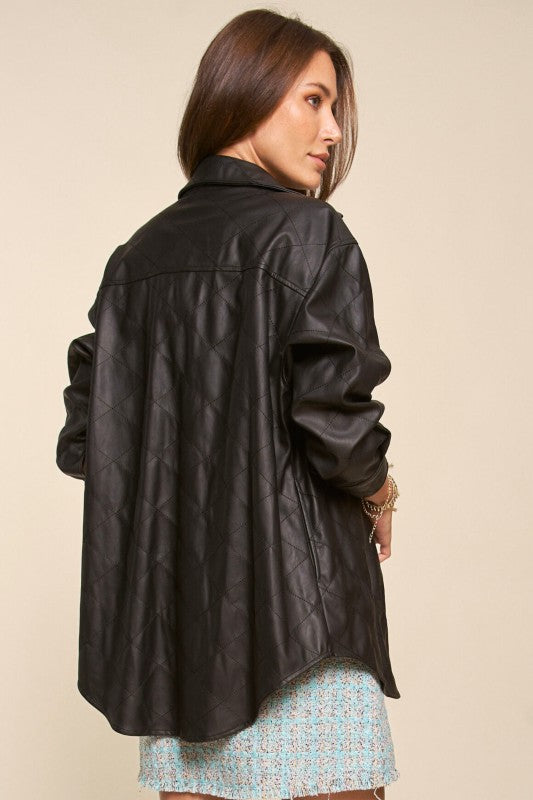 Velour Edge Jacket