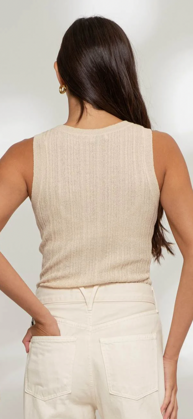 Jamie Sweater Knit Tank