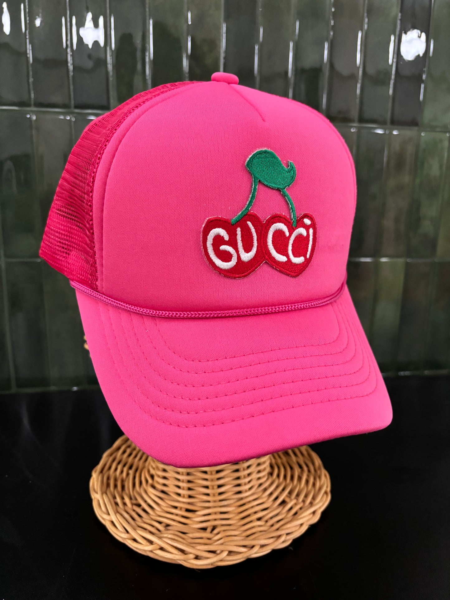 Boujie Cherry Trucker Hat