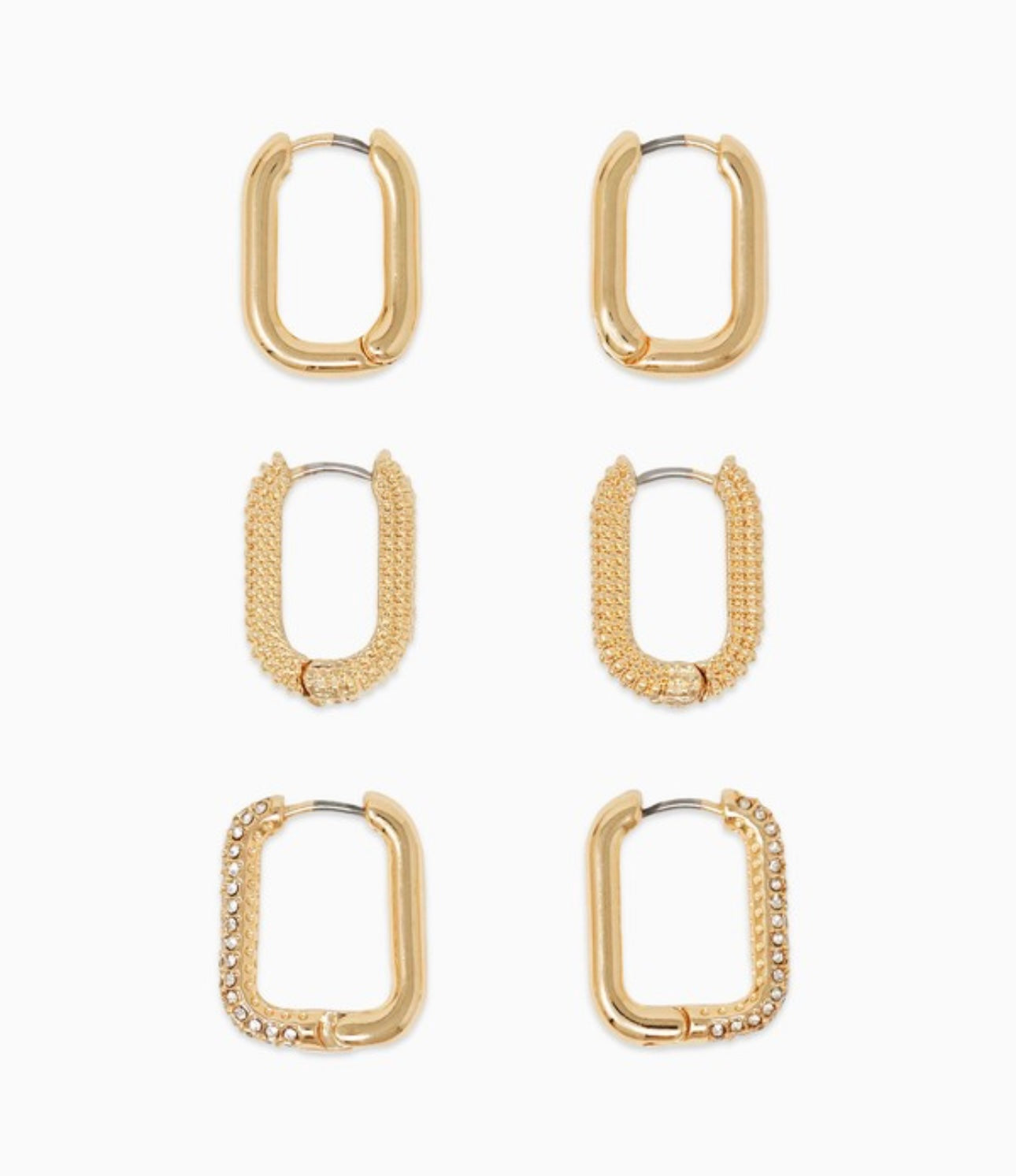 Pave Earring Set
