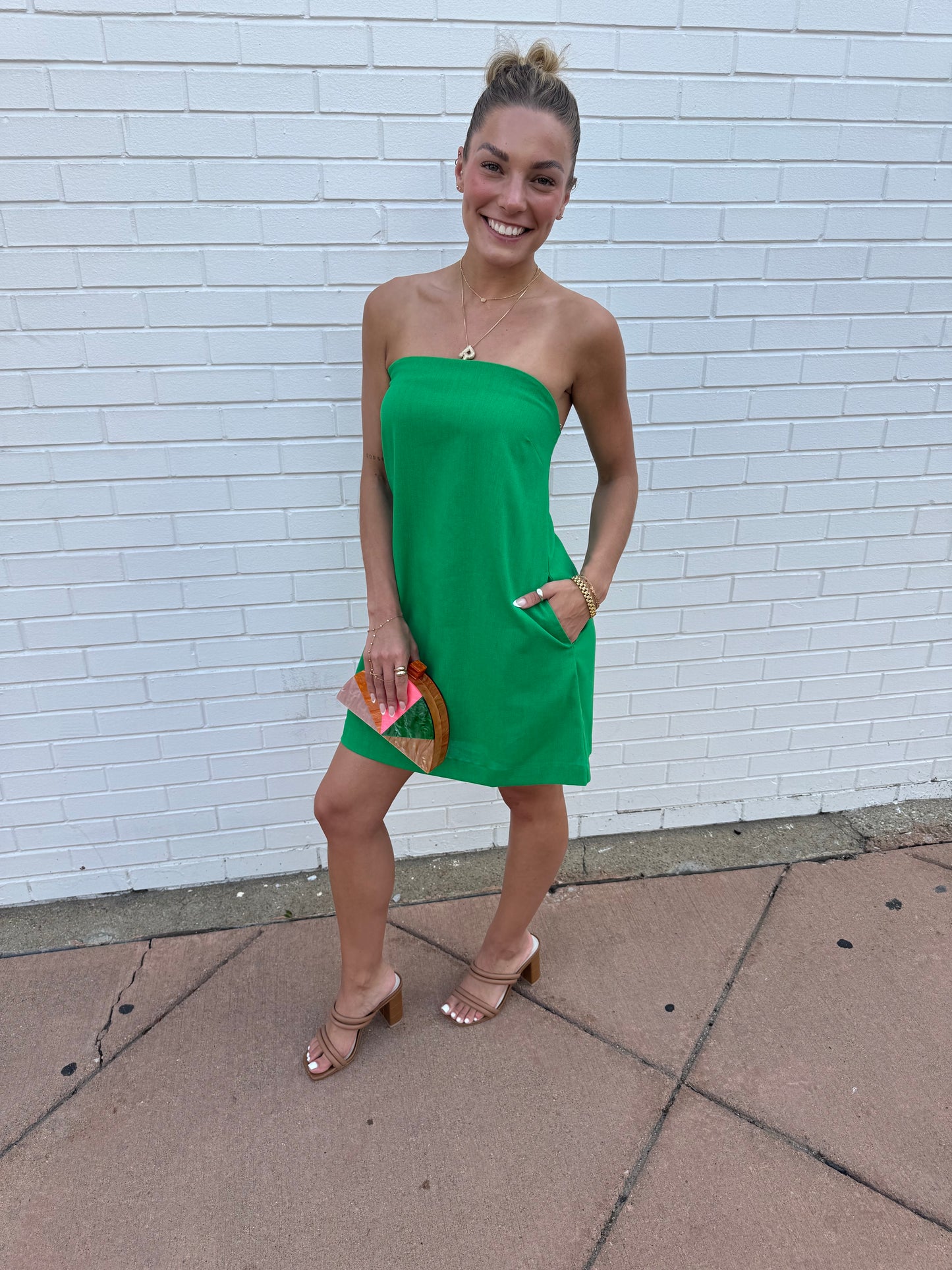 Charlotte Strapless Dress