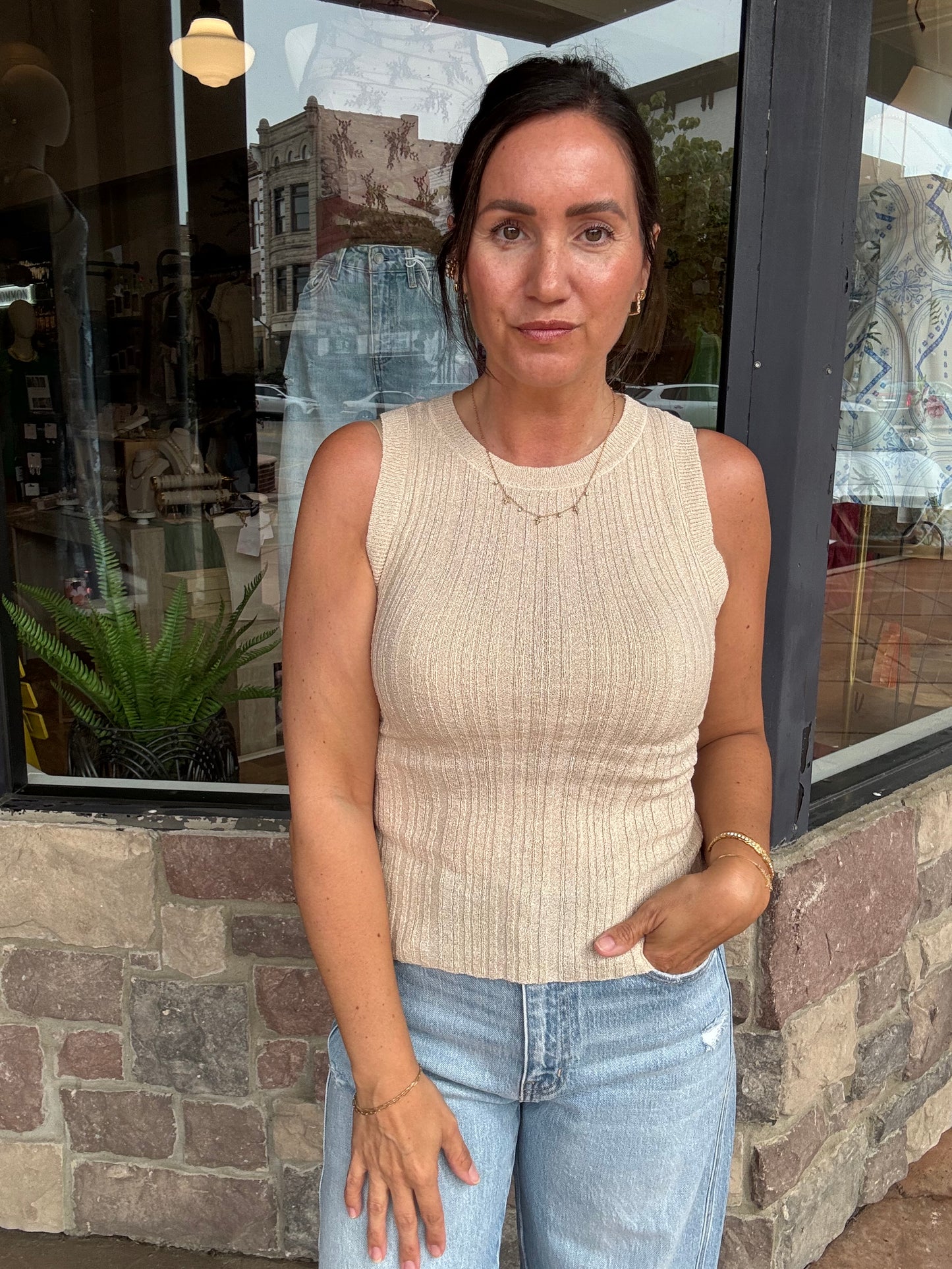 Jamie Sweater Knit Tank