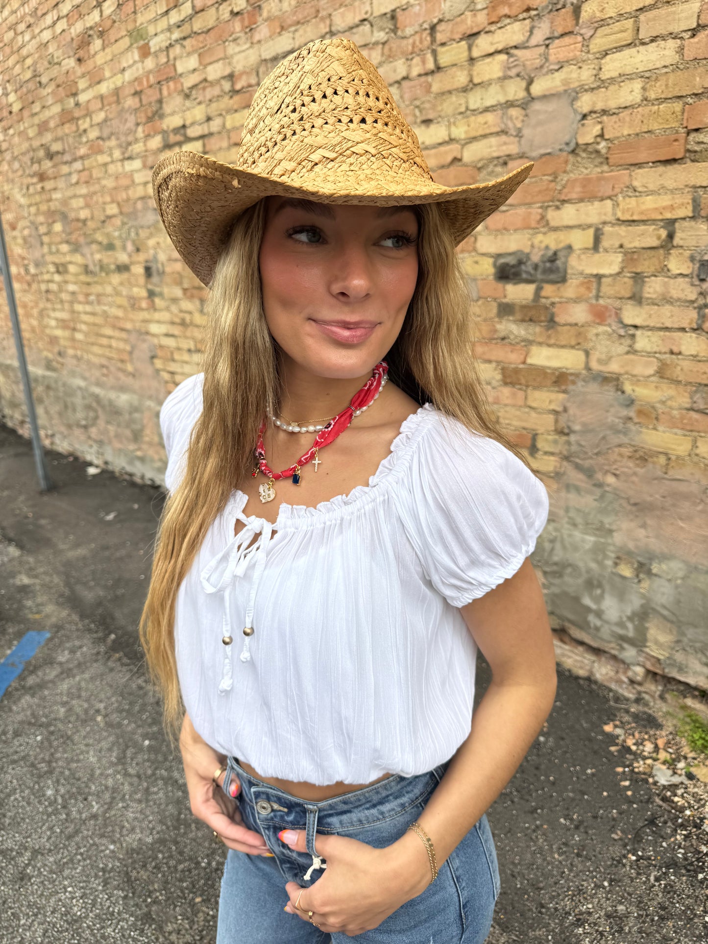 Dawn Ruffle Top