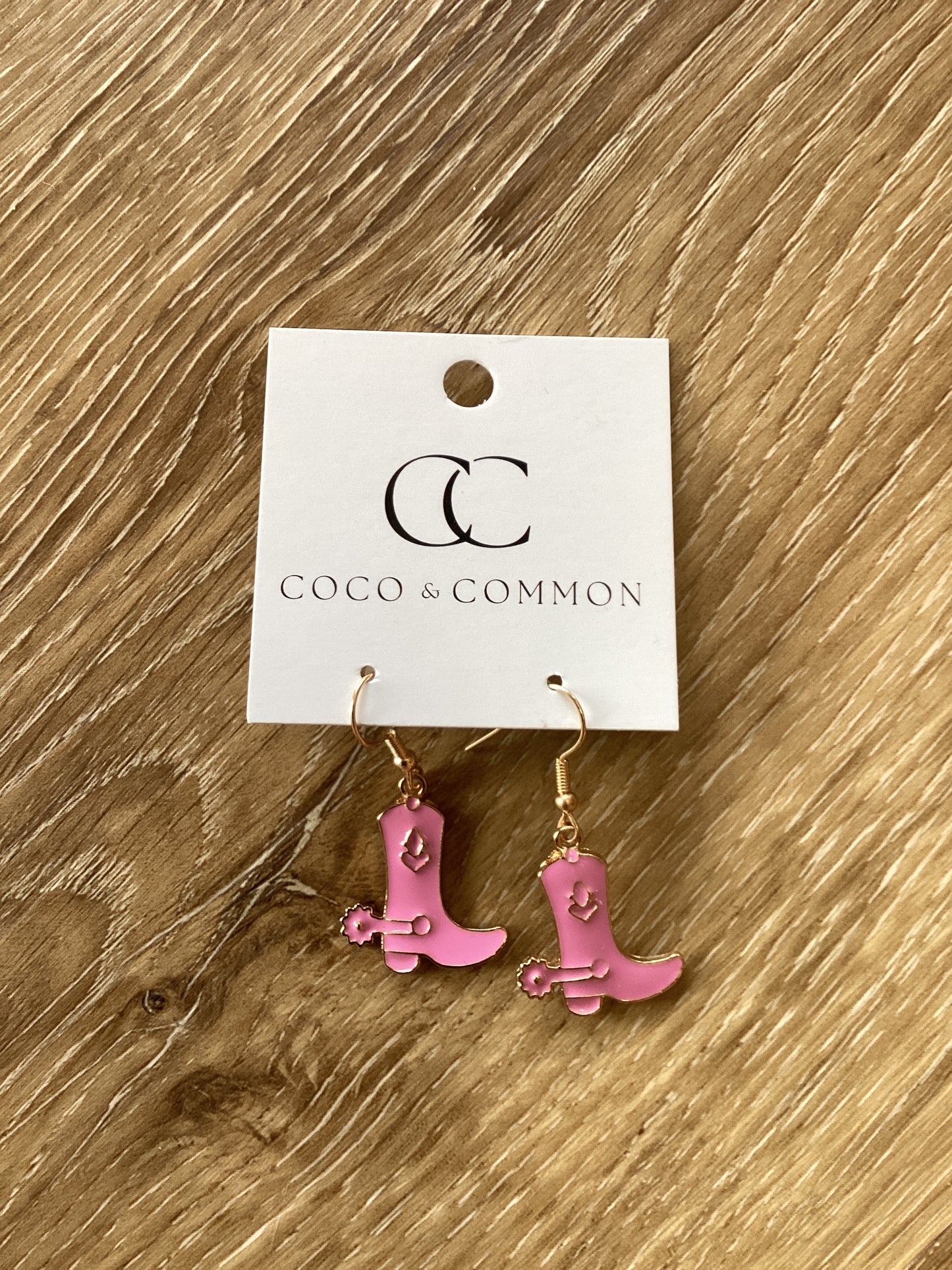 Cowgirl Boots Earrings