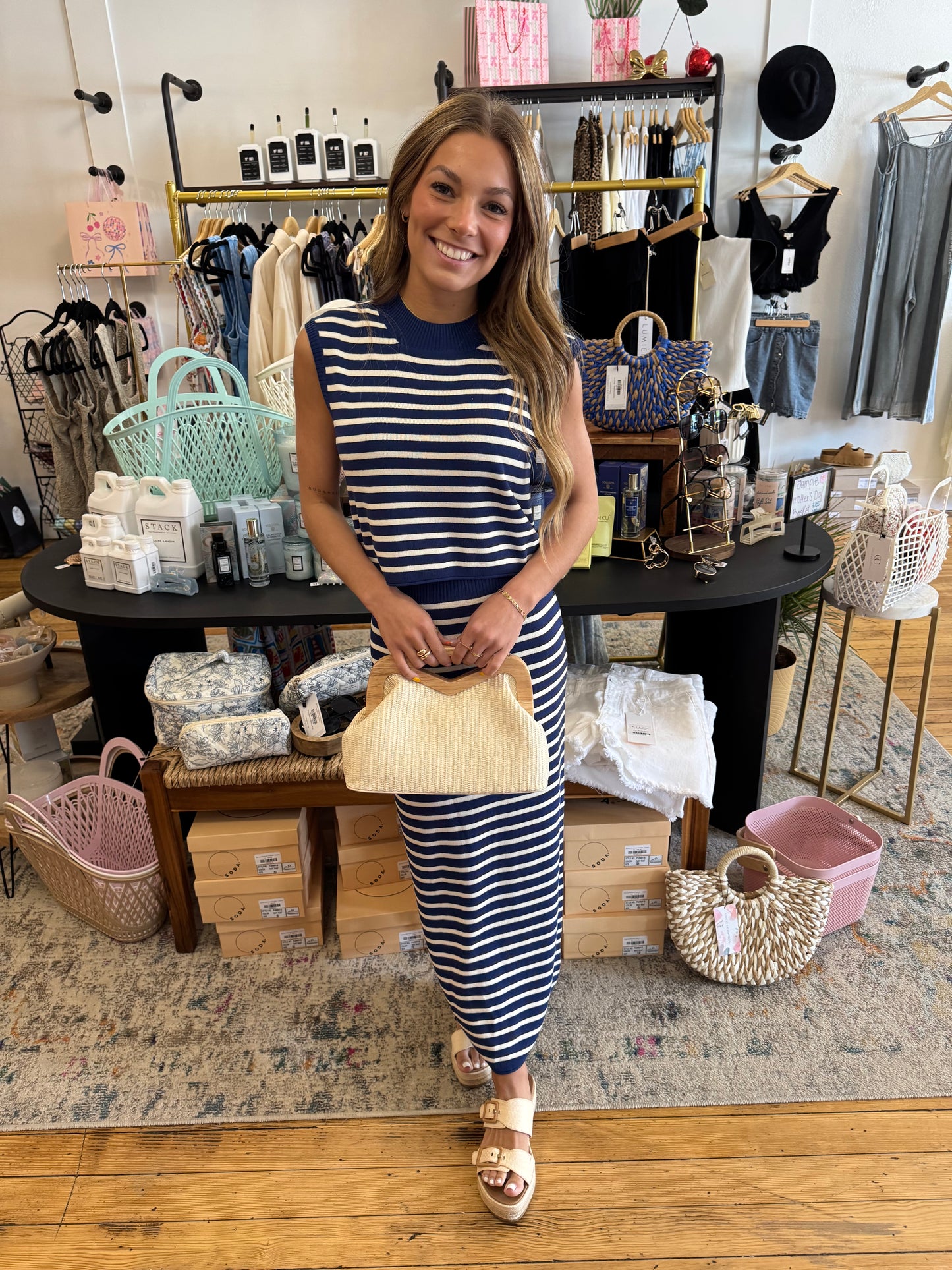 Rya Striped Skirt