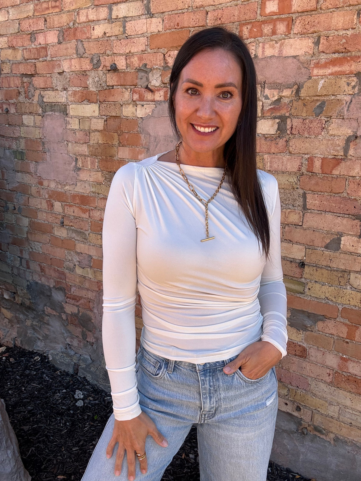 Camille Ruched Top