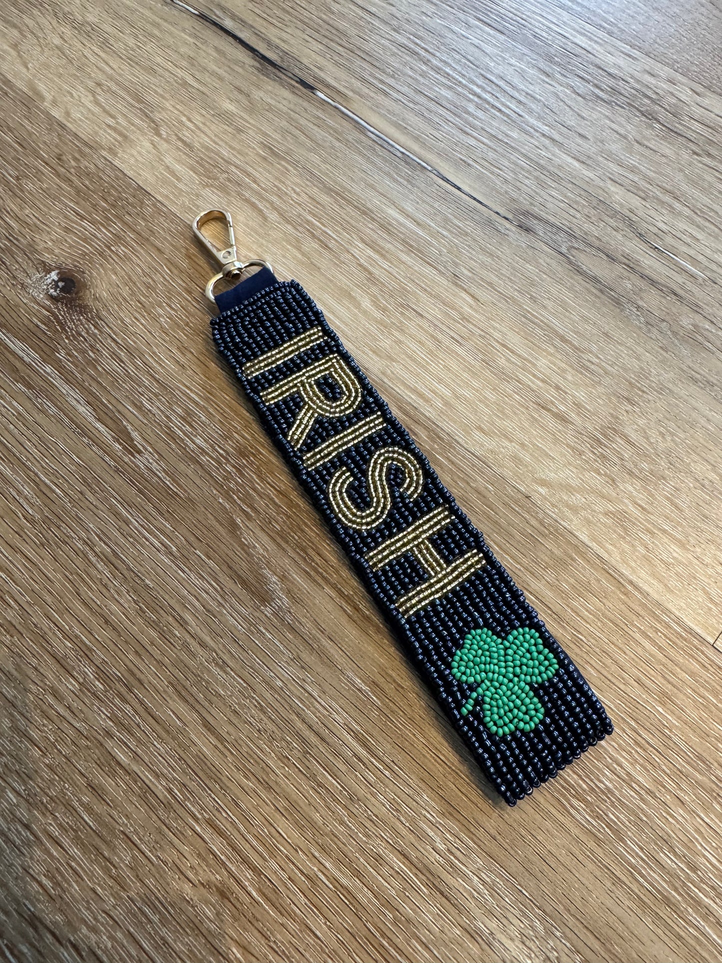 Irish Wristlet- Navy