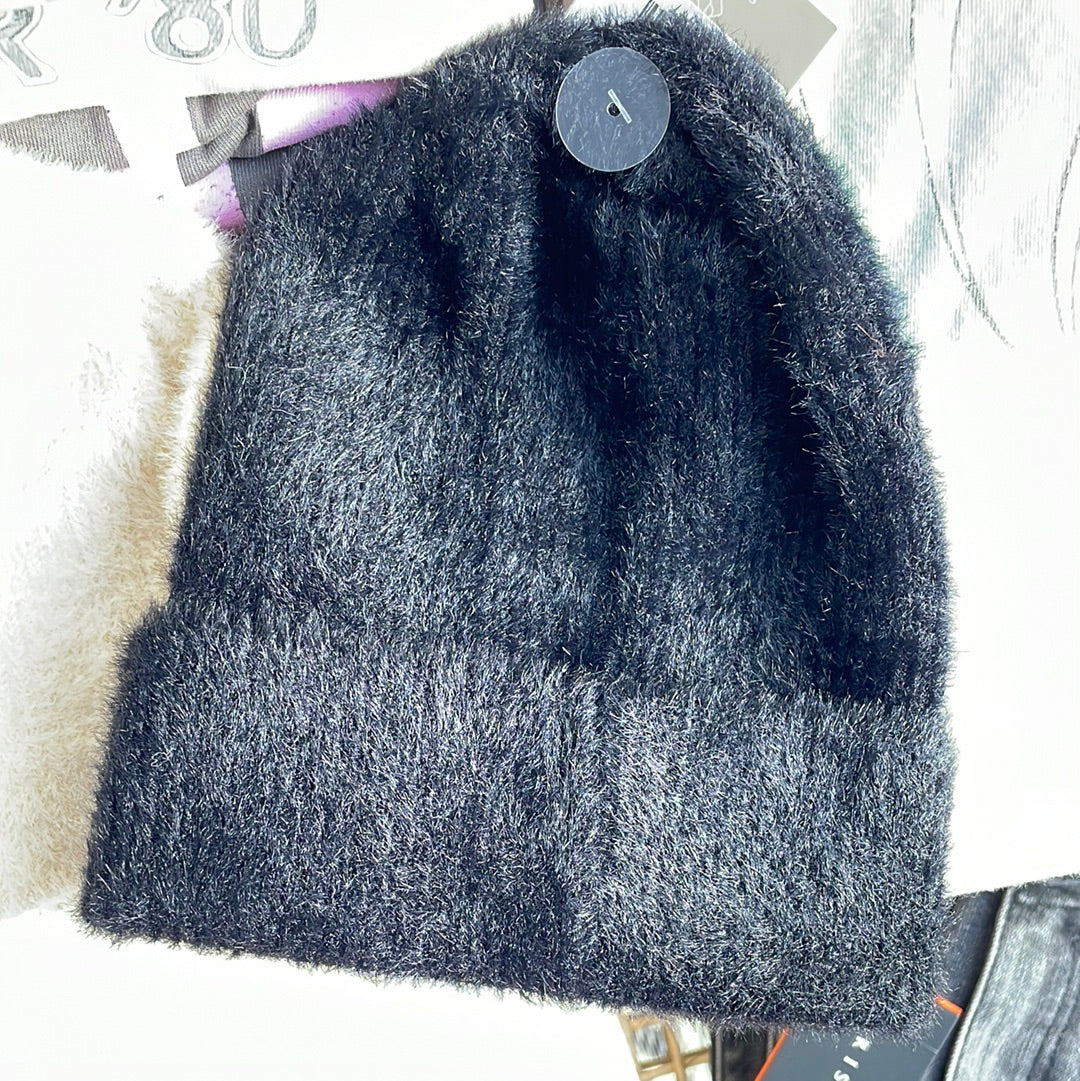 Fuzzy Solid Beanie