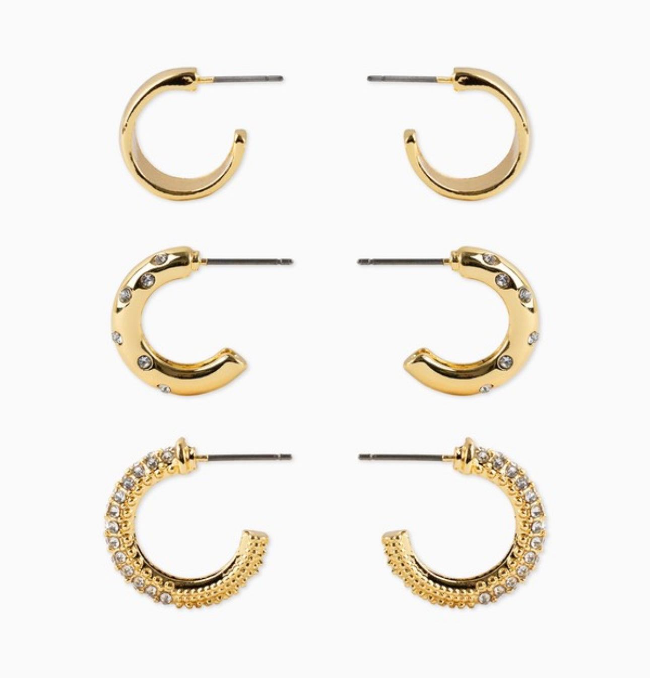 Blinged Pave Earrings