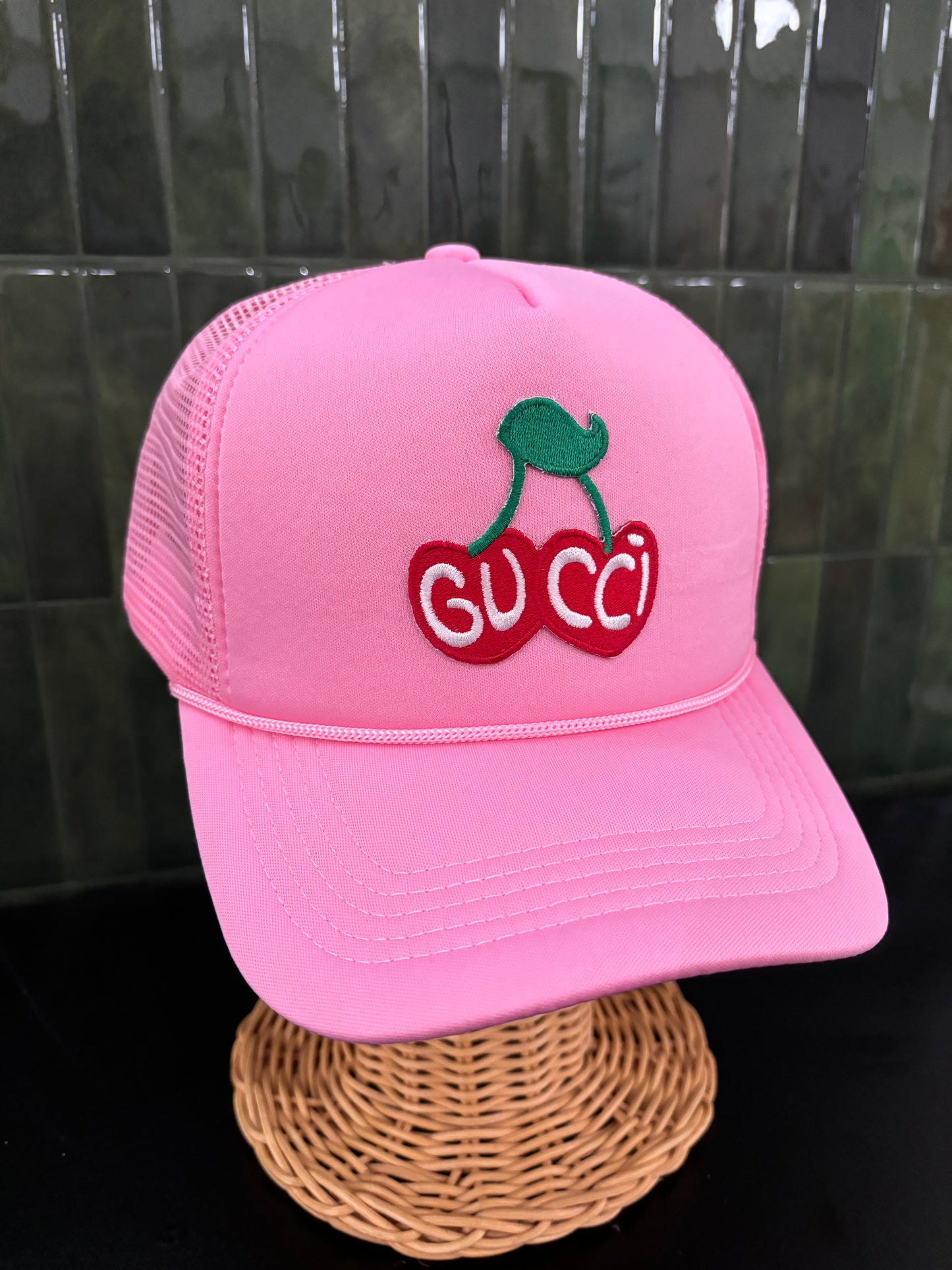 Boujie Cherry Trucker Hat