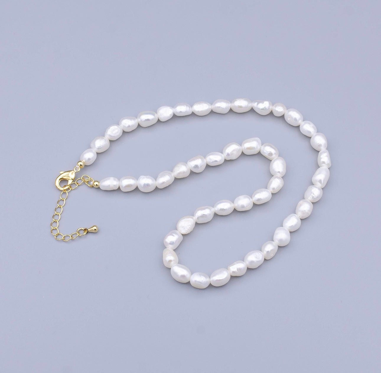 Pearl Chunky Necklace 6.5mm
