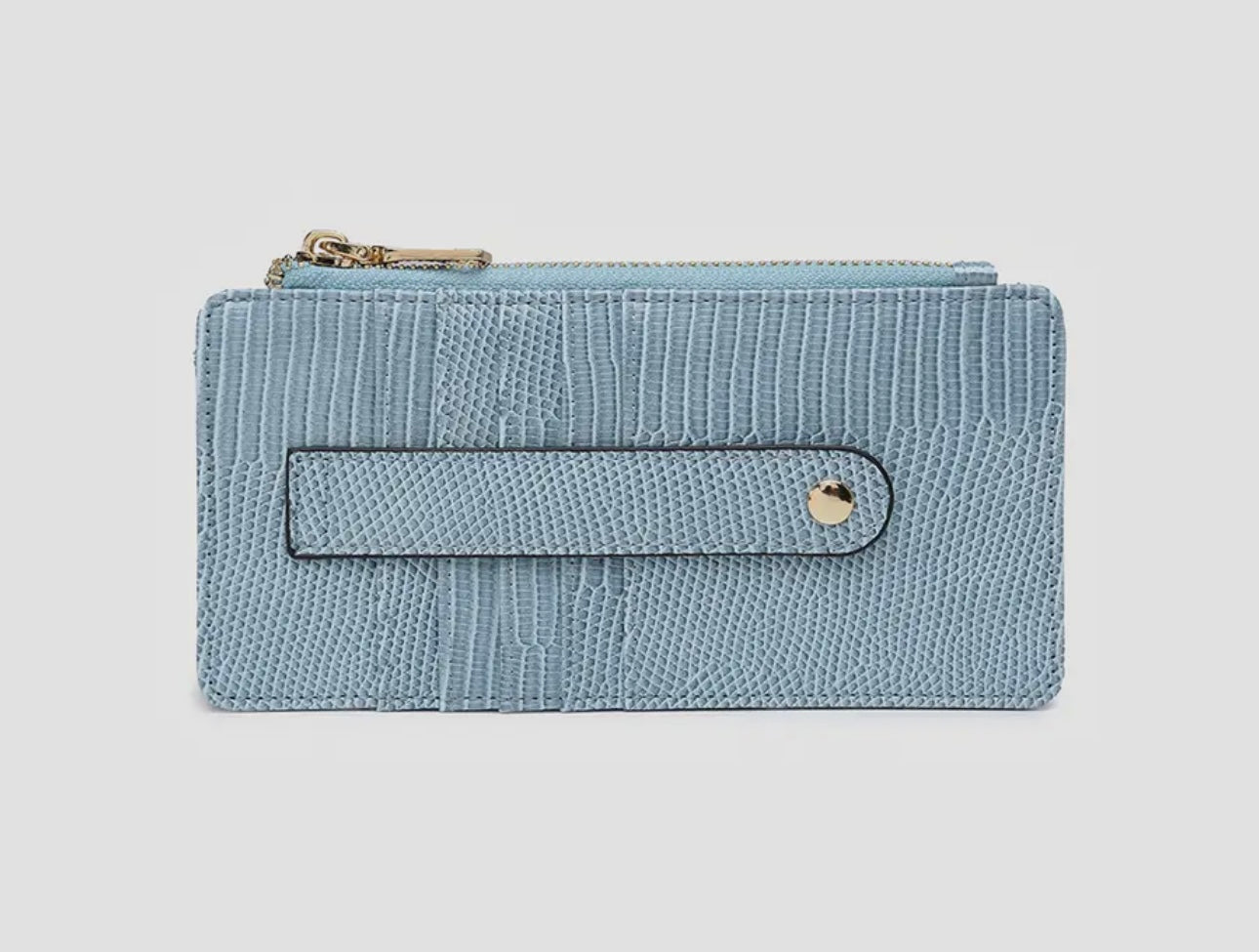 Saige Wallet - Dusty Blue