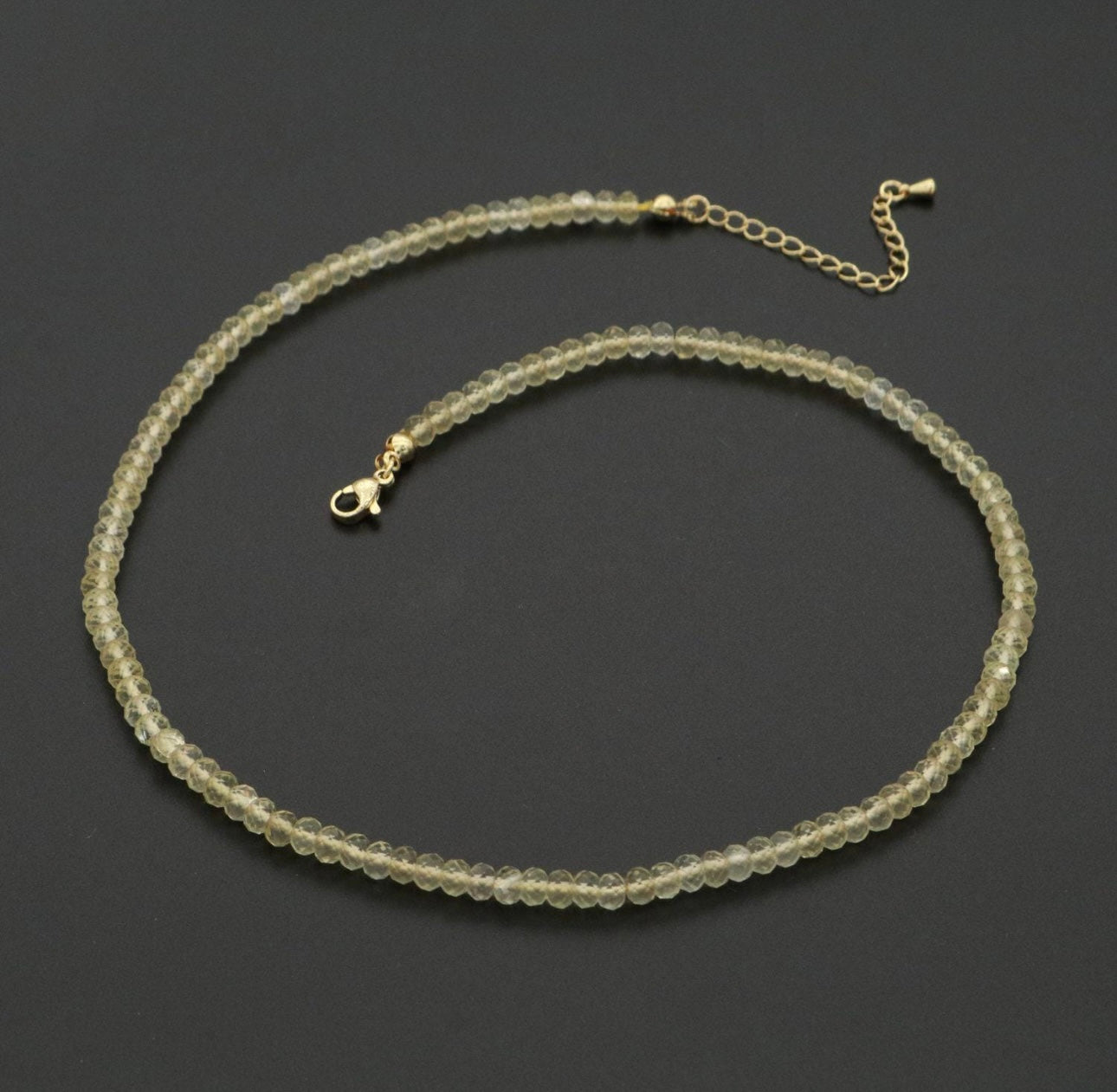 Citrine Gemstone Necklace