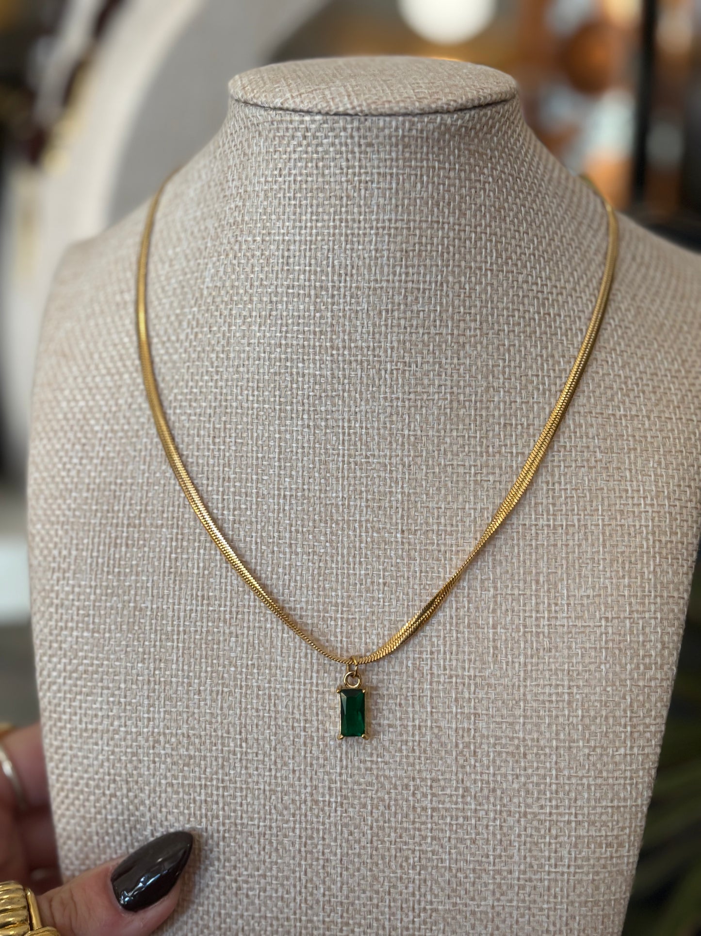 The Emerald Lane Necklace