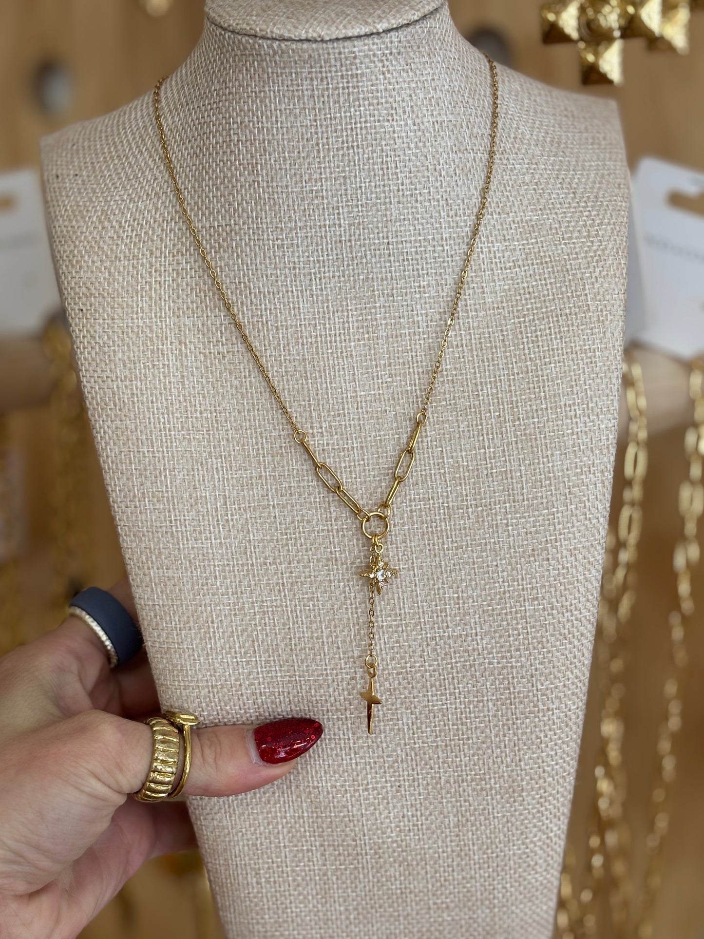 Sanctuary Drop Chain Necklace