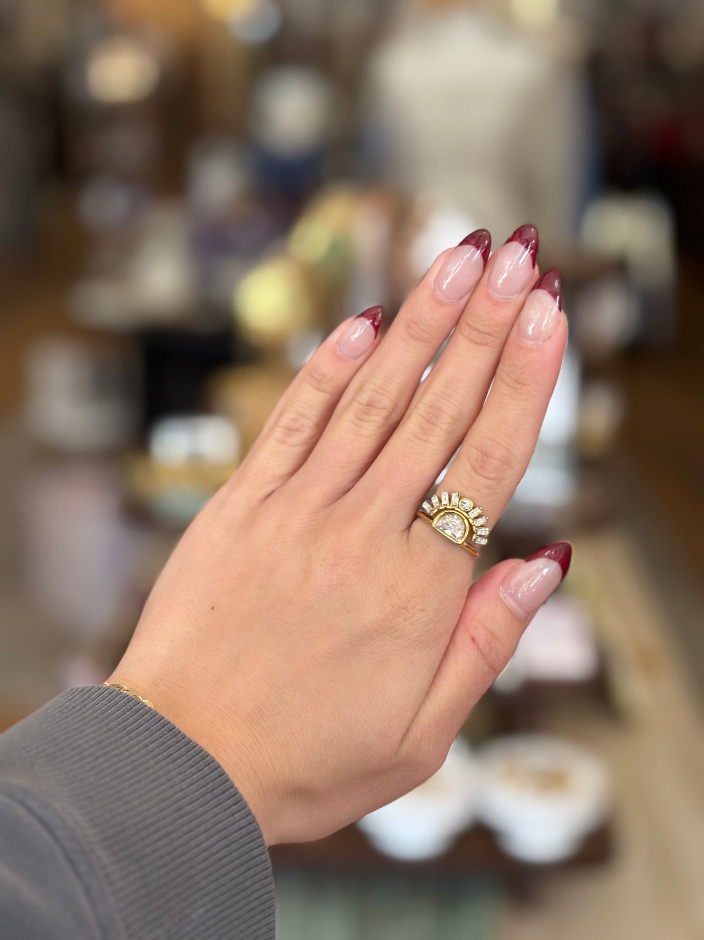 Radiant Crown Ring
