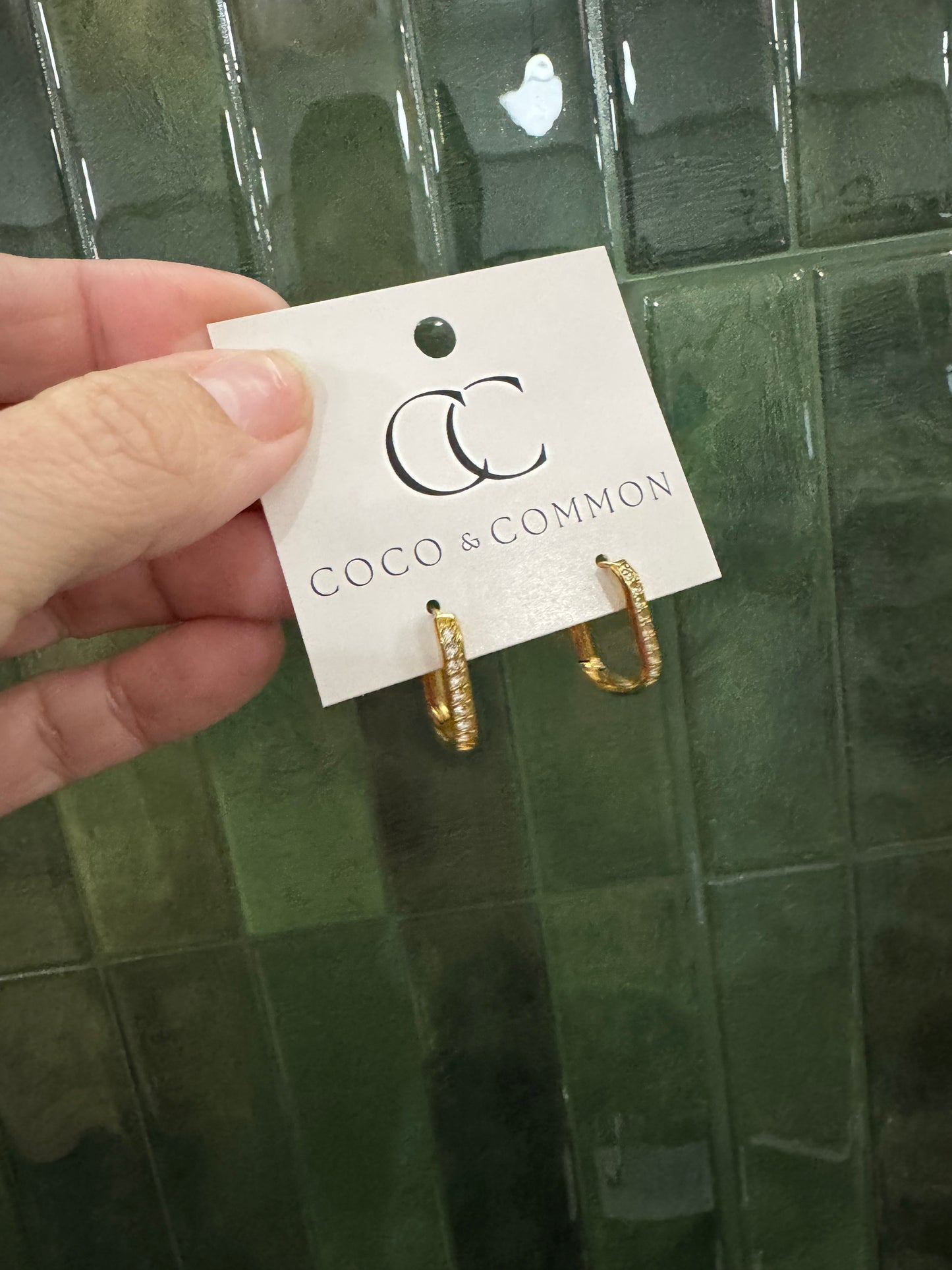 Heidi Hoop Earrings - Gold