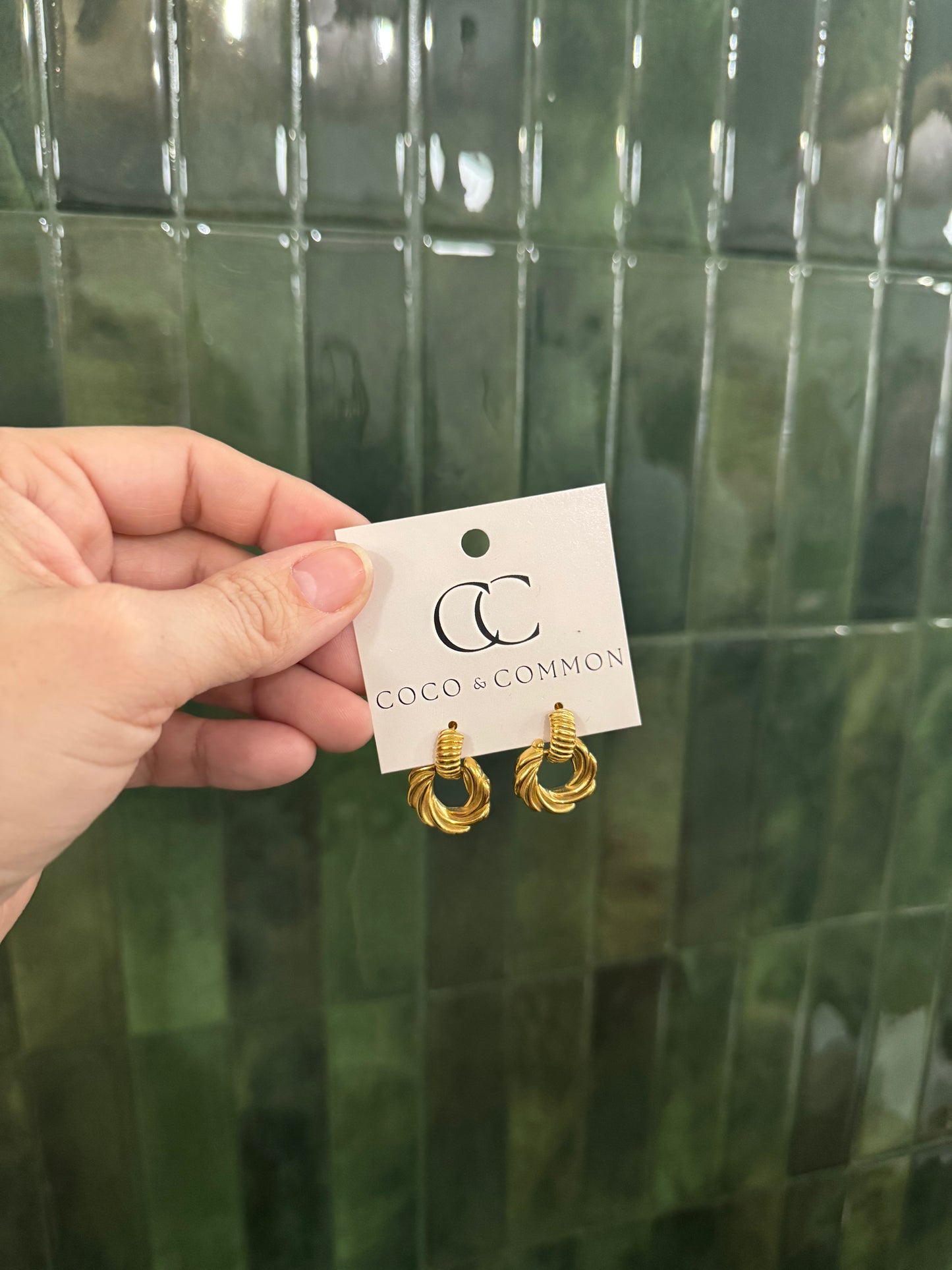 Vintage Cresent Earrings