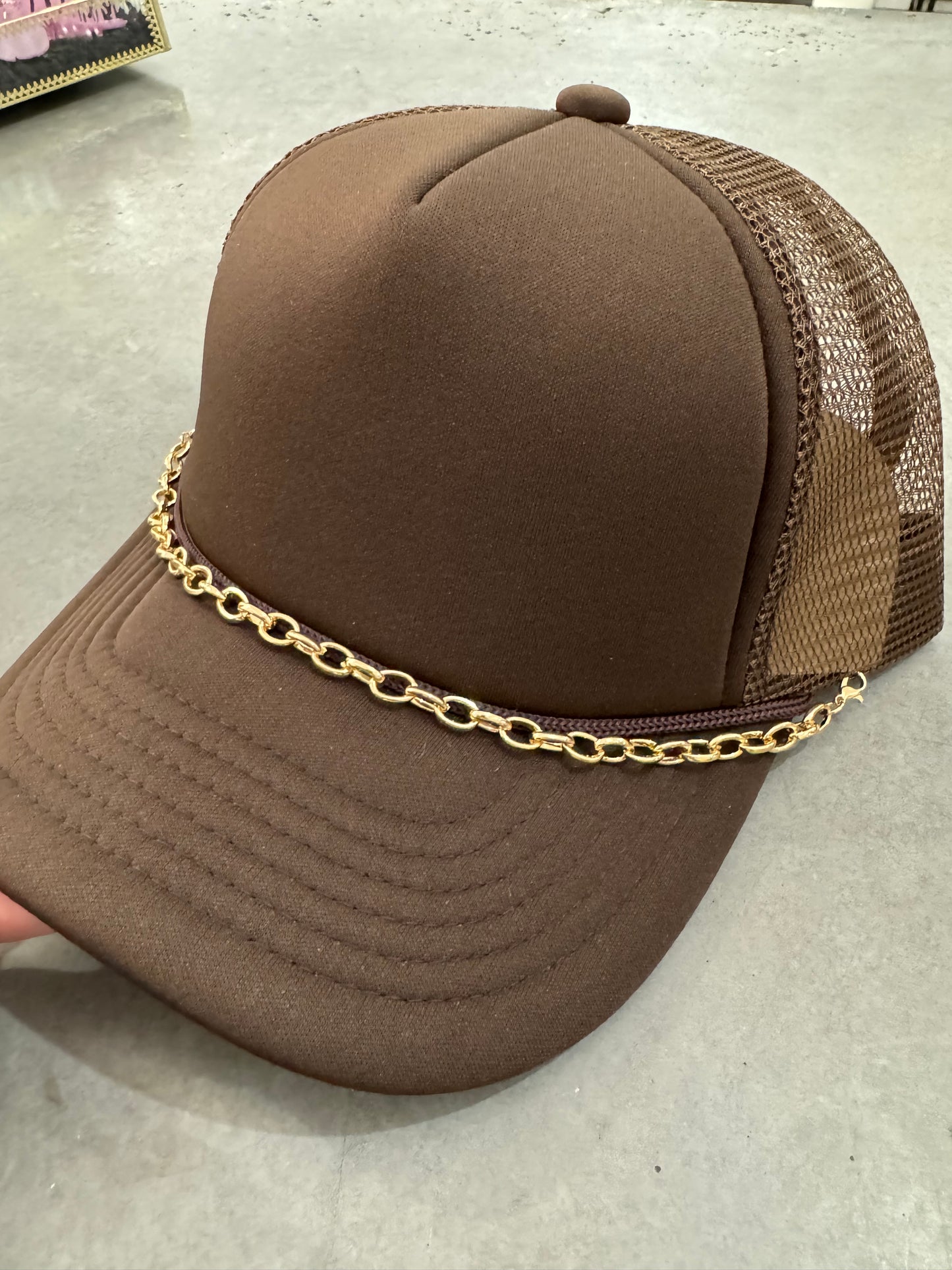 Chunky Oval Hat Chain