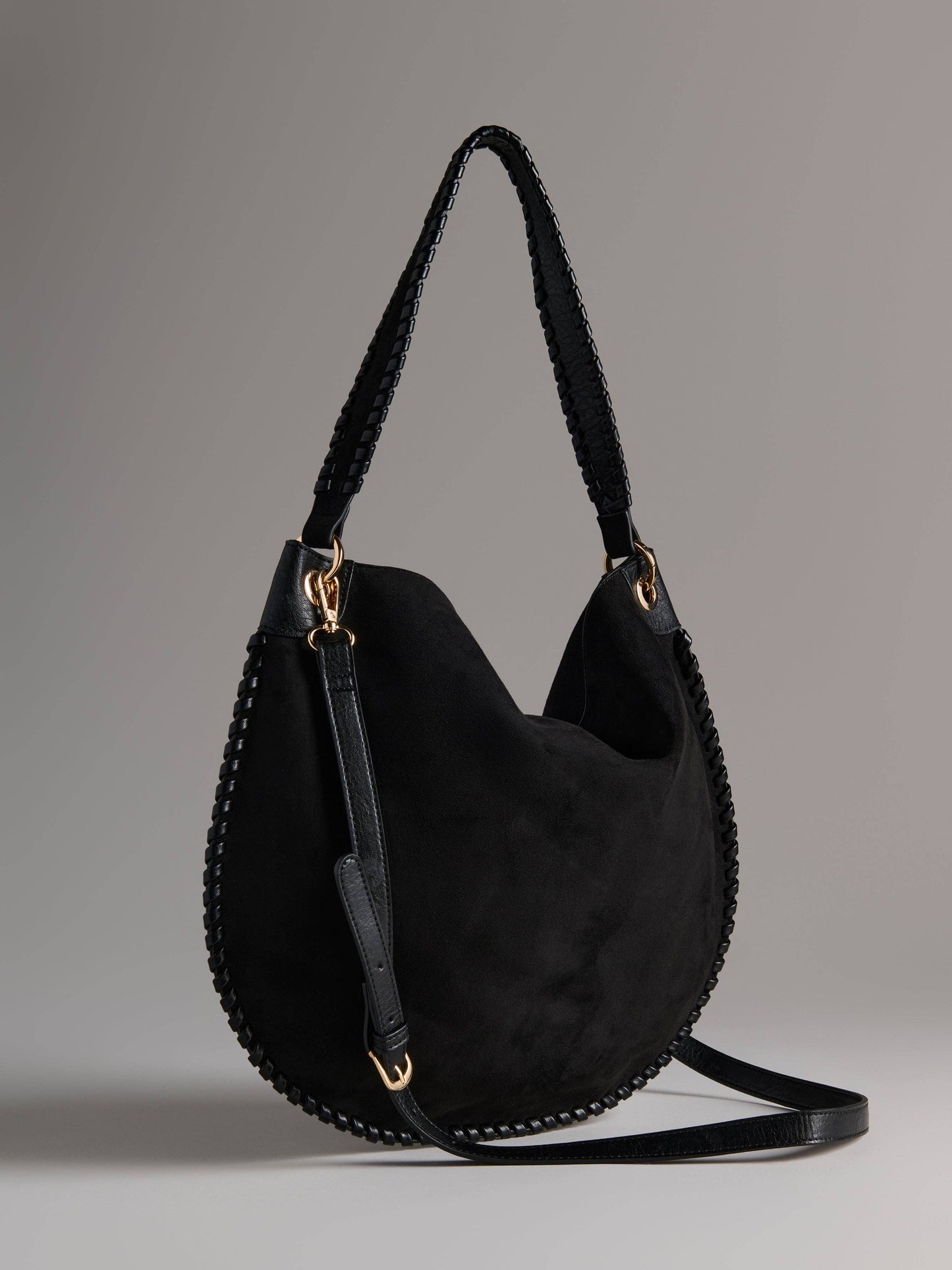 PIPER SHOULDER BAG: BLACK