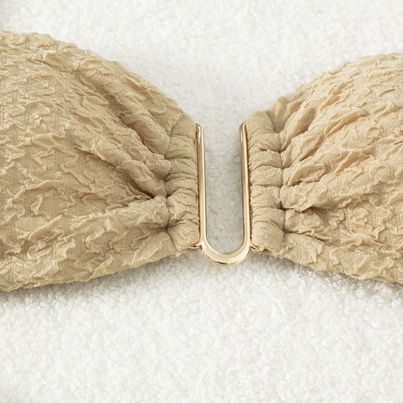 Malia Textured Bikini Top