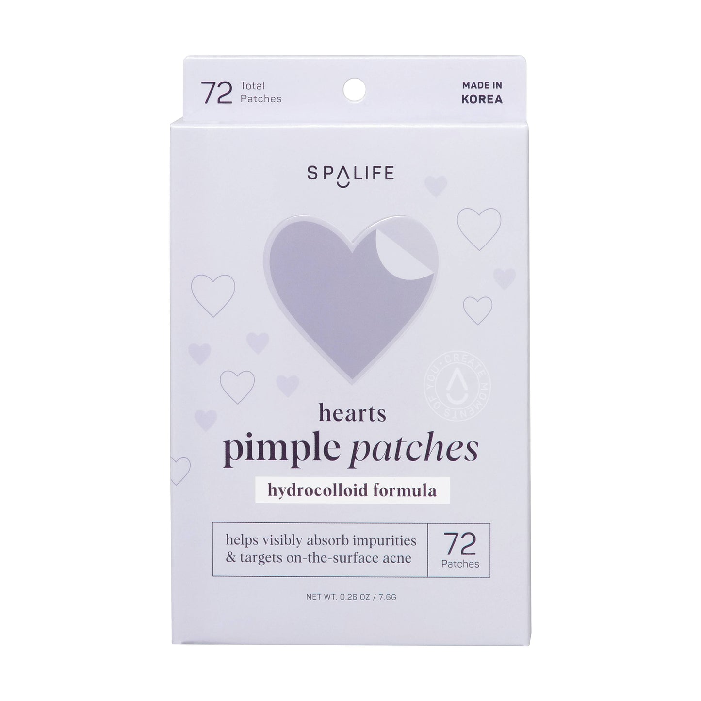 Hydrocolloid Hearts Pimple Patches