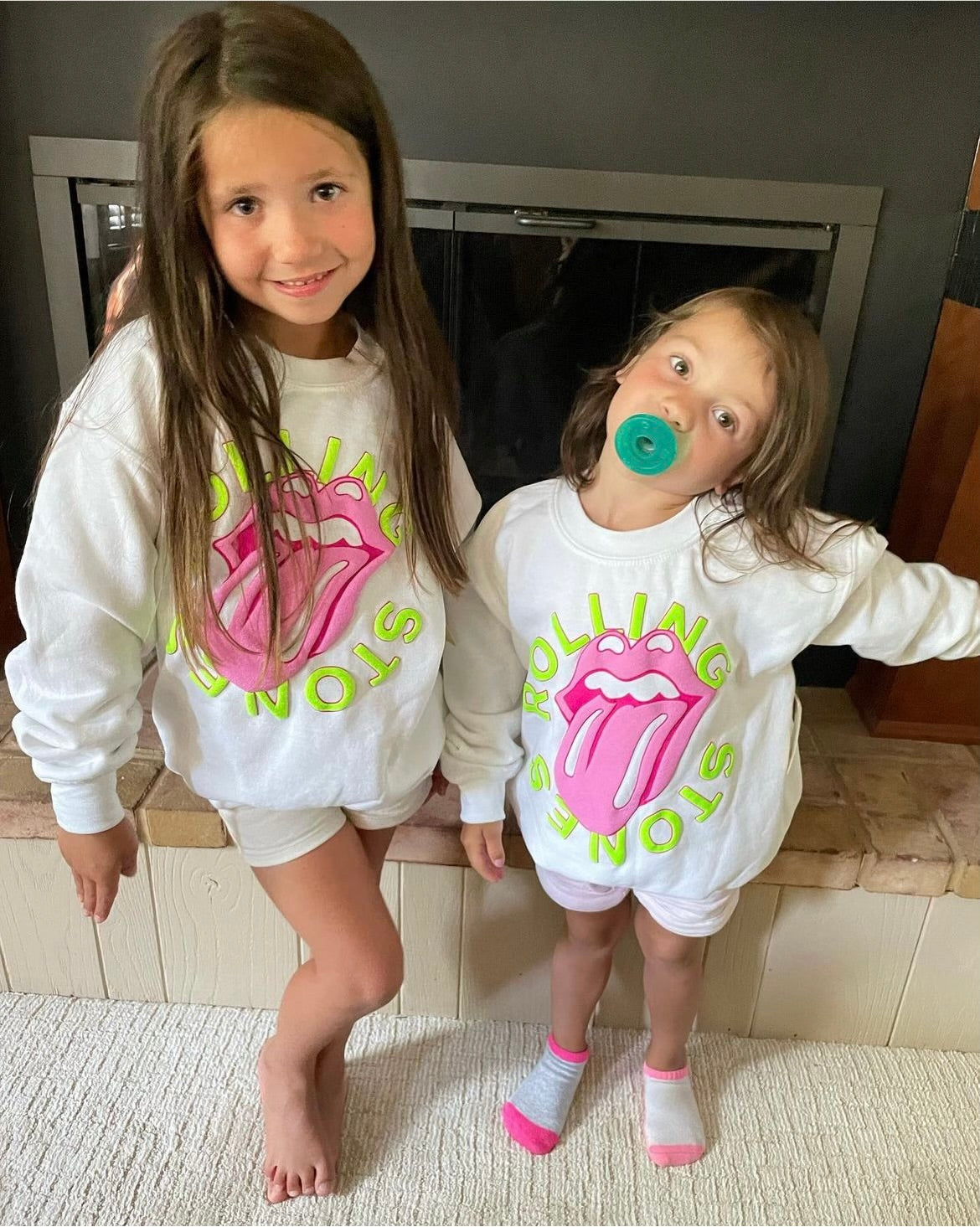 Rolling Stones KIDS Neon Sweatshirt