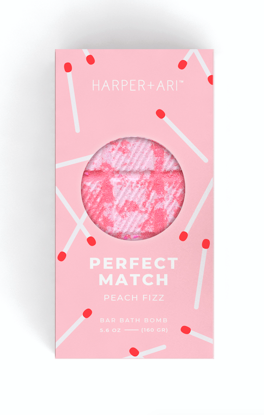 Perfect Match Peach Fizz Bath Bar