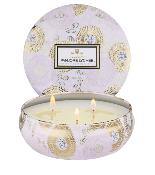 Panjore Lychee 3 Wick Tin