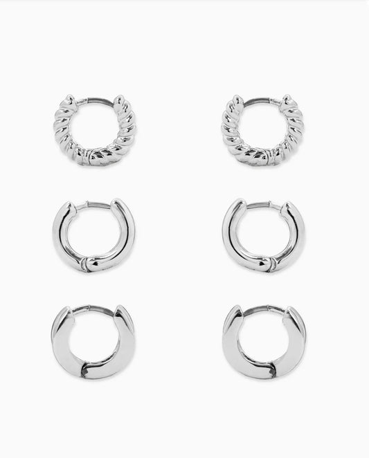 Megan Mini Huggies - Silver