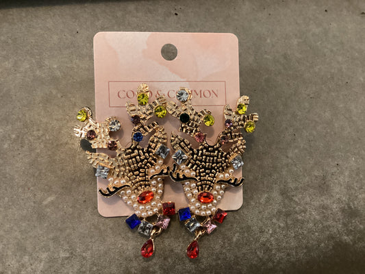 Reindeer Earrings