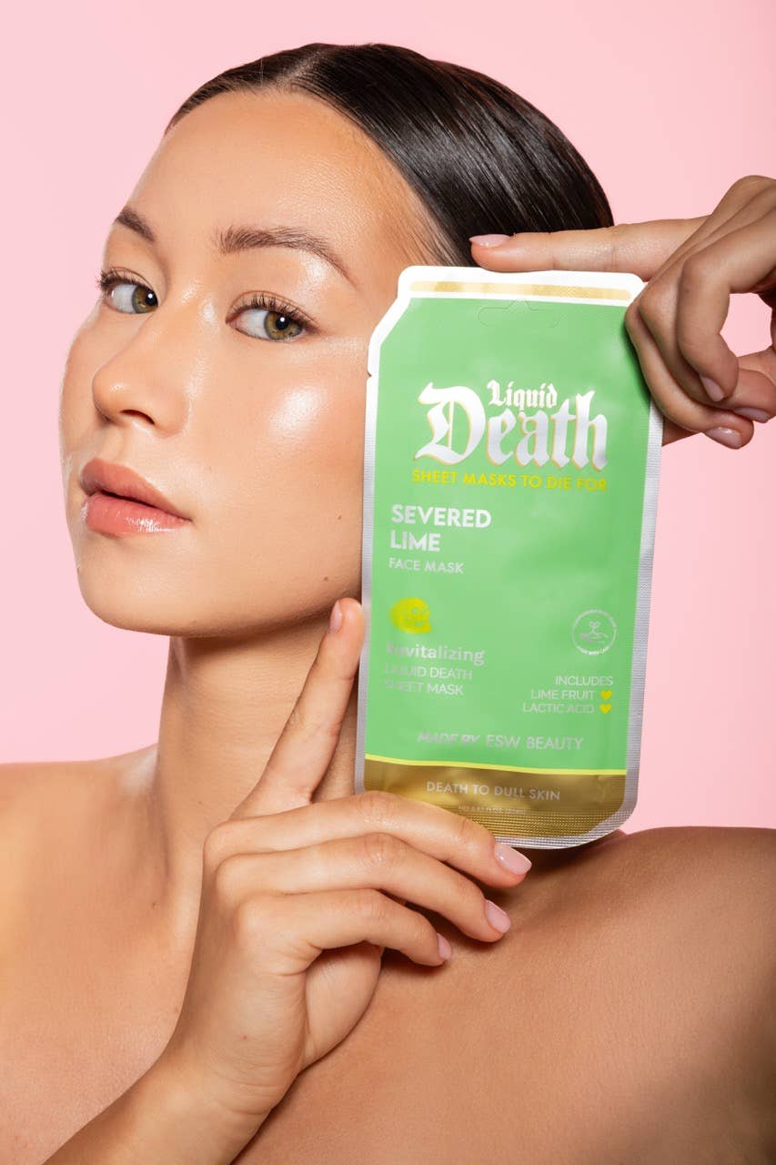 Severed Lime Liquid Death Revitalizing Face Mask